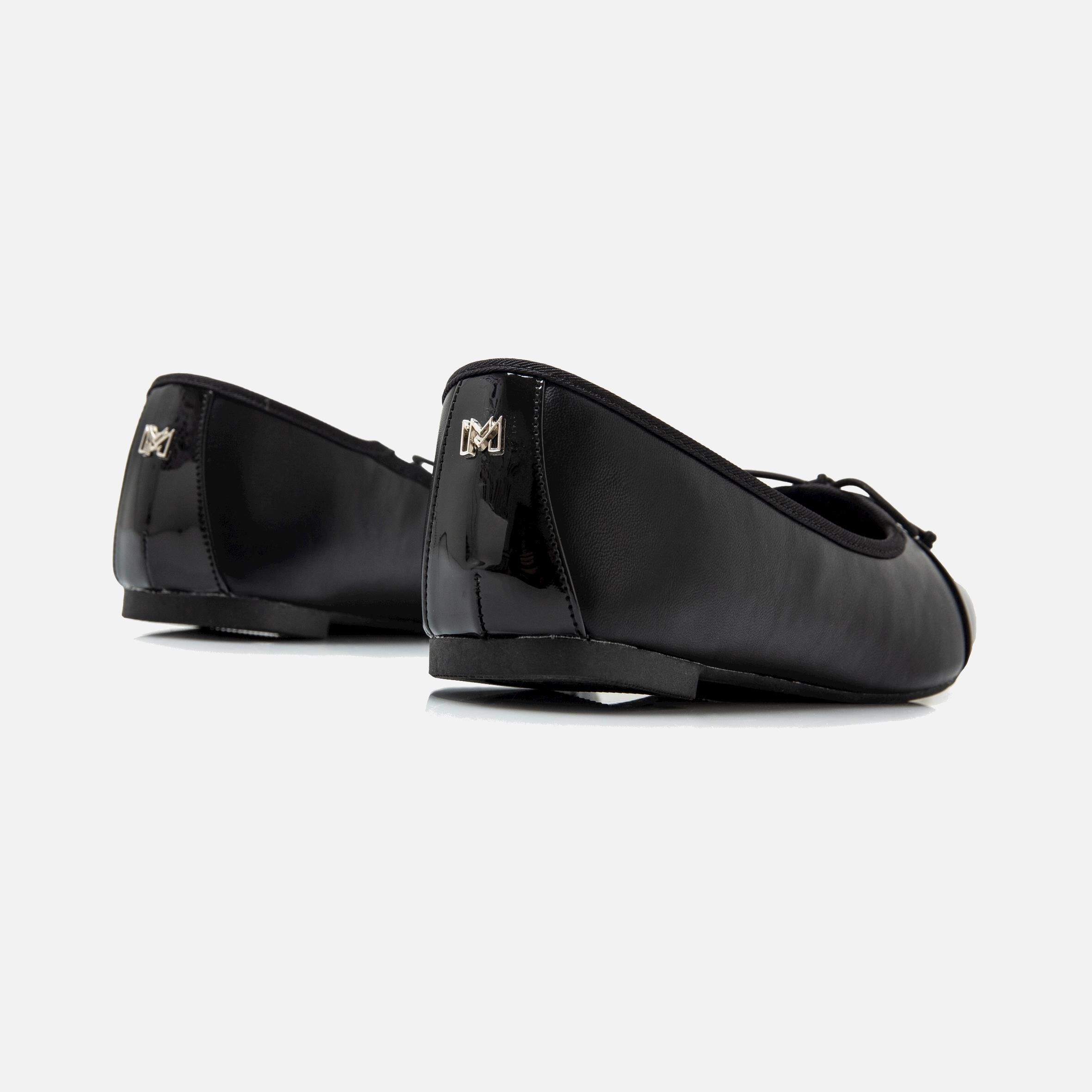 Chaussures noires plates shop